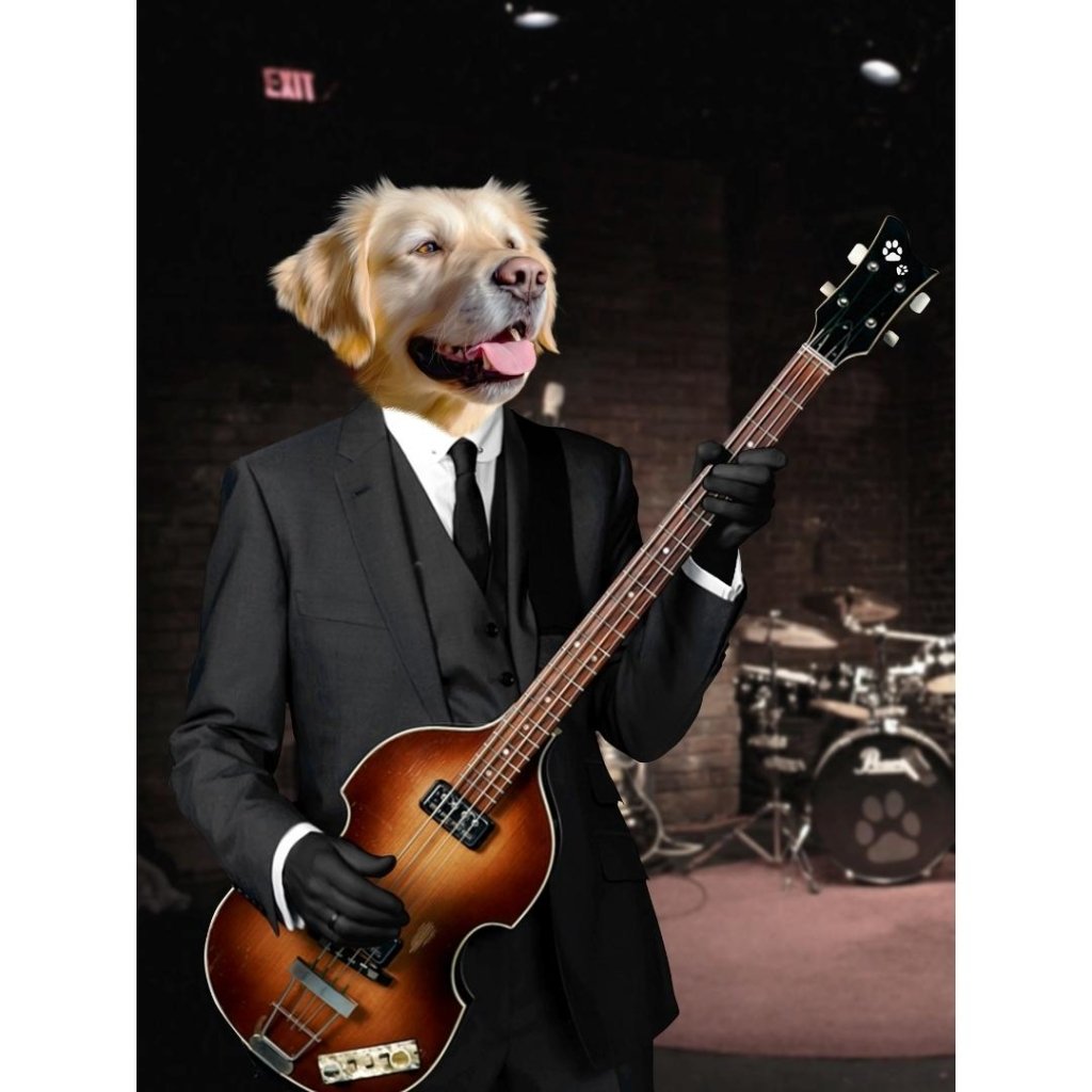Pet Portraits | The McCartney: Custom Digital Download Pet Portrait | Paw & Glory