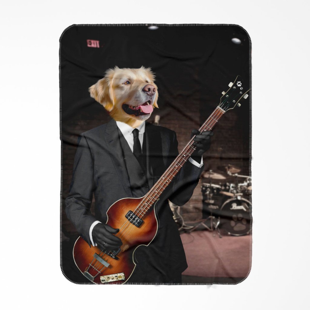 Pet Portraits | The McCartney: Custom Pet Blanket | Paw & Glory