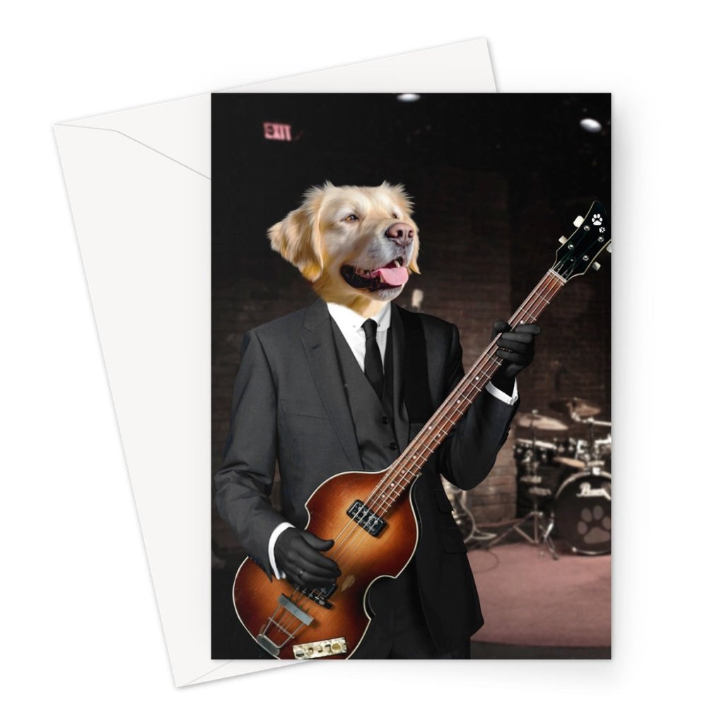 Pet Portraits | The McCartney: Custom Pet Greeting Card | Paw & Glory