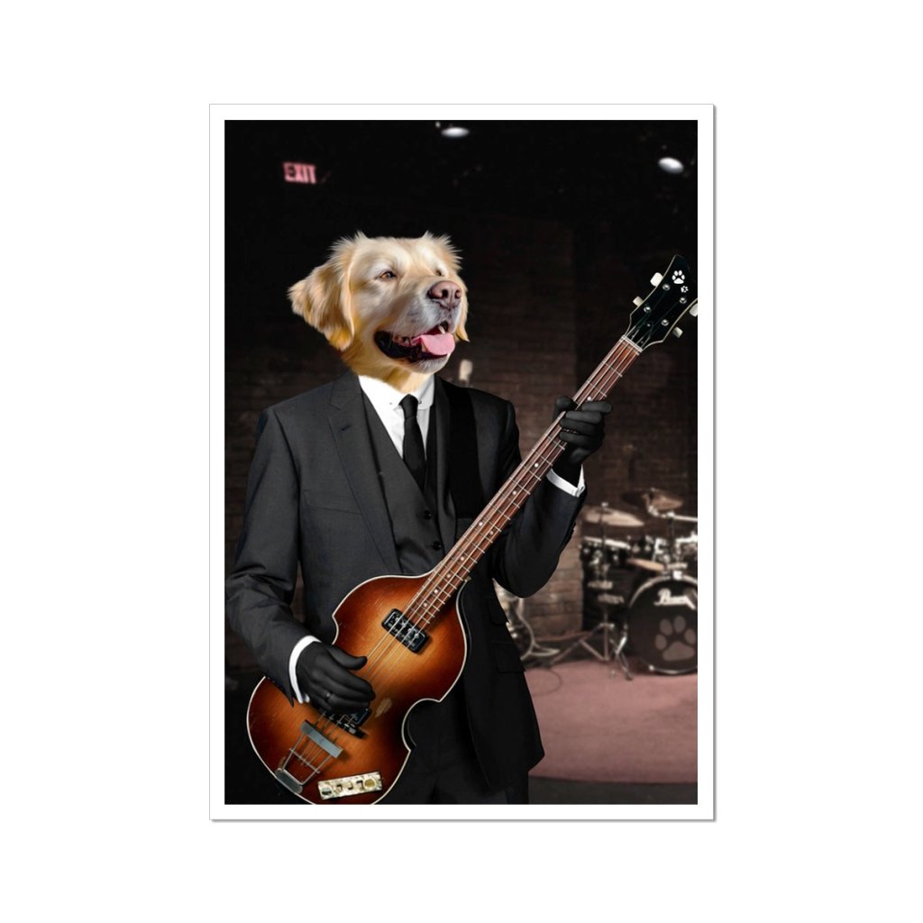 Pet Portraits | The McCartney: Custom Pet Poster | Paw & Glory