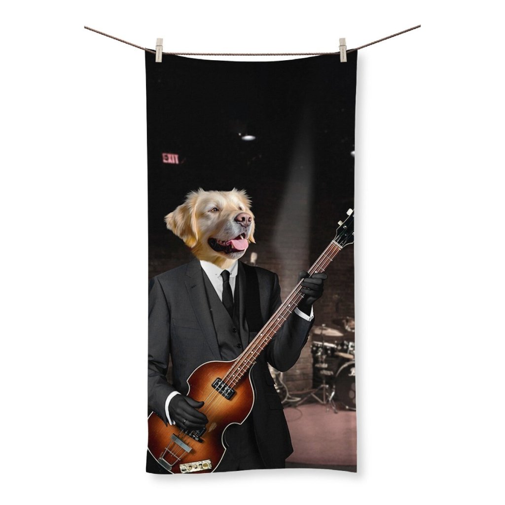 Pet Portraits | The McCartney: Custom Pet Towel | Paw & Glory