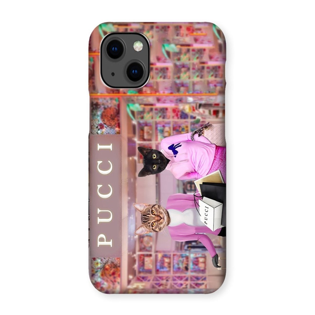 High School Clique Custom Pet Snap Phone Case | Custom Pet Artwork | Paw & Glory