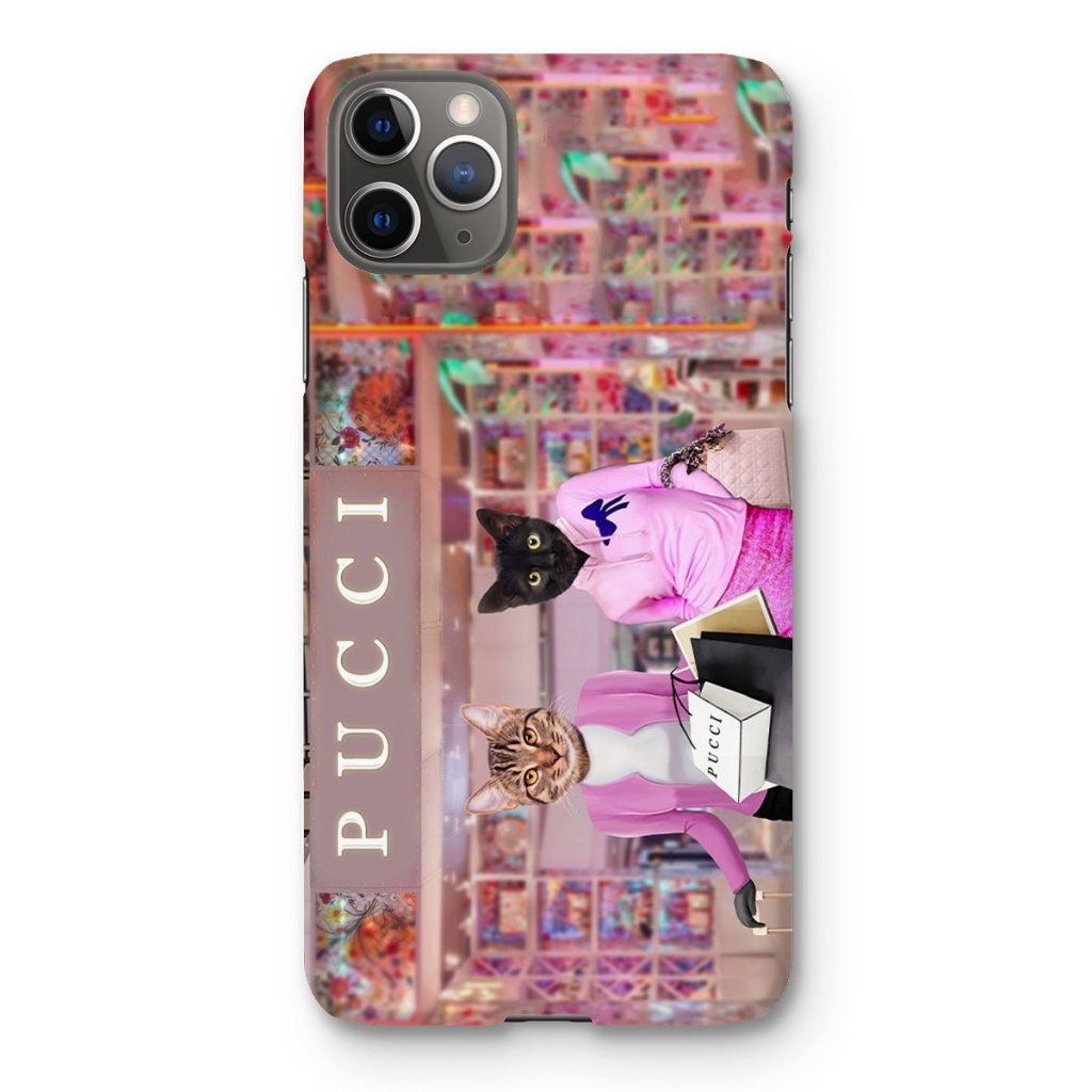 High School Clique Custom Pet Snap Phone Case | Custom Pet Artwork | Paw & Glory