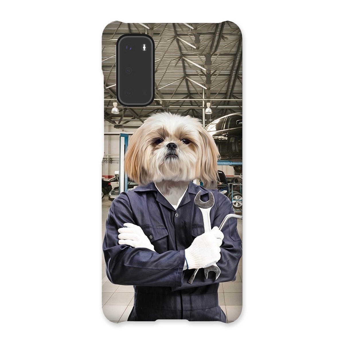 Pet Portraits | The Mechanic: Custom Pet Phone Case | Paw & Glory