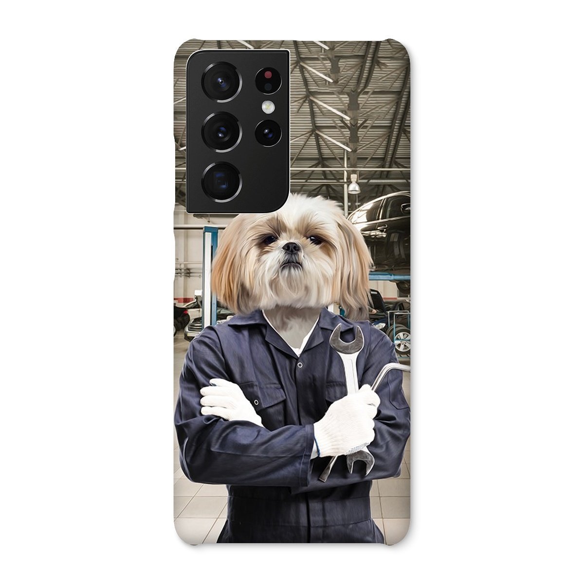 Pet Portraits | The Mechanic: Custom Pet Phone Case | Paw & Glory