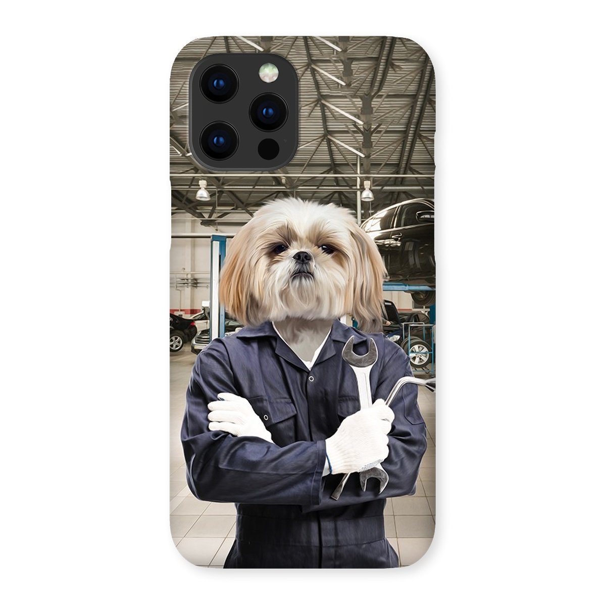 Pet Portraits | The Mechanic: Custom Pet Phone Case | Paw & Glory