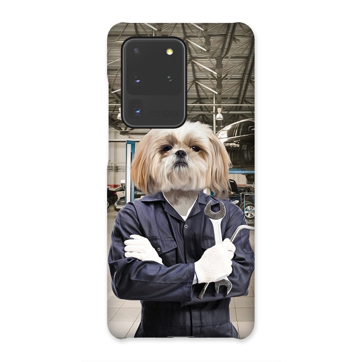 Pet Portraits | The Mechanic: Custom Pet Phone Case | Paw & Glory