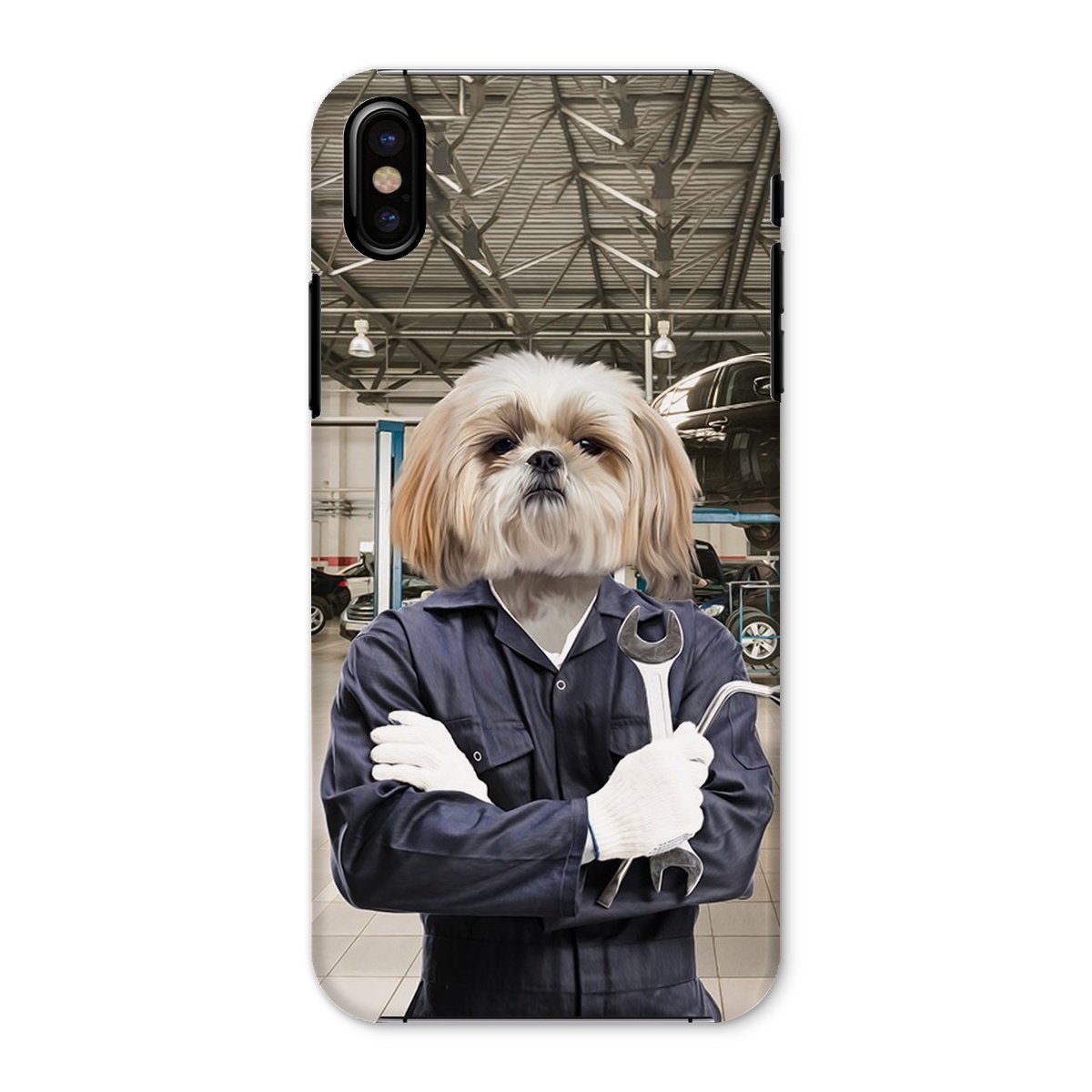 Pet Portraits | The Mechanic: Custom Pet Phone Case | Paw & Glory