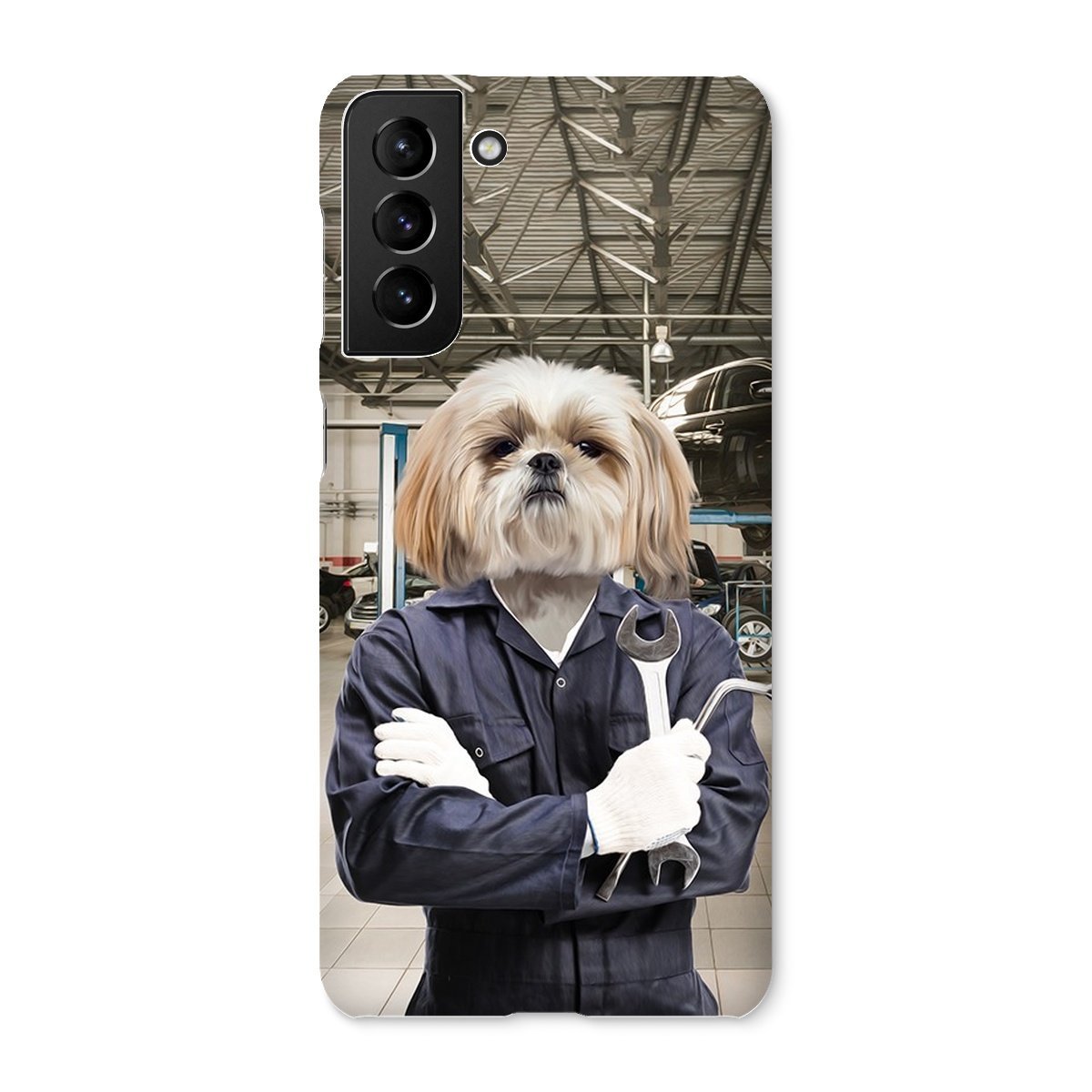 Pet Portraits | The Mechanic: Custom Pet Phone Case | Paw & Glory