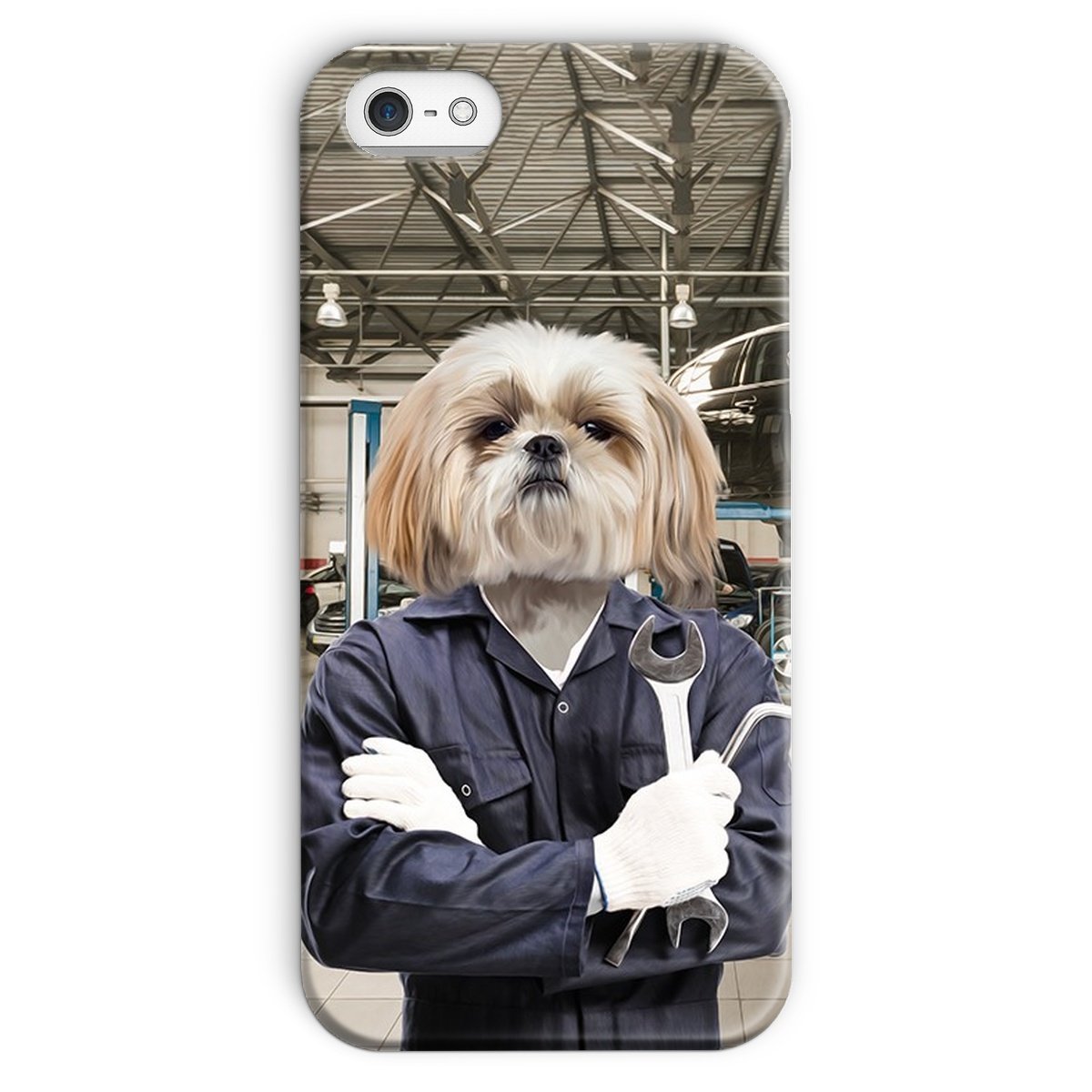 Pet Portraits | The Mechanic: Custom Pet Phone Case | Paw & Glory