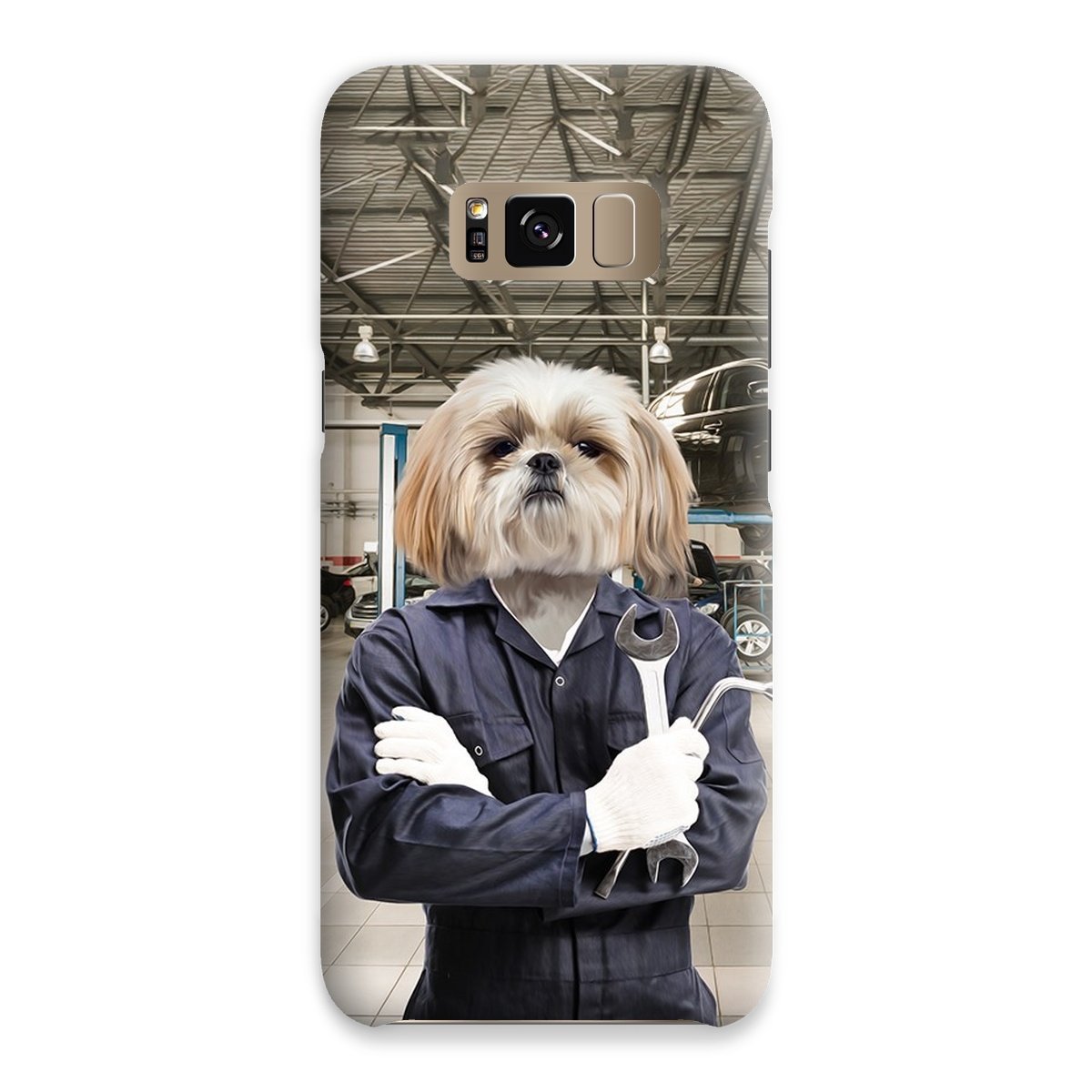 Pet Portraits | The Mechanic: Custom Pet Phone Case | Paw & Glory