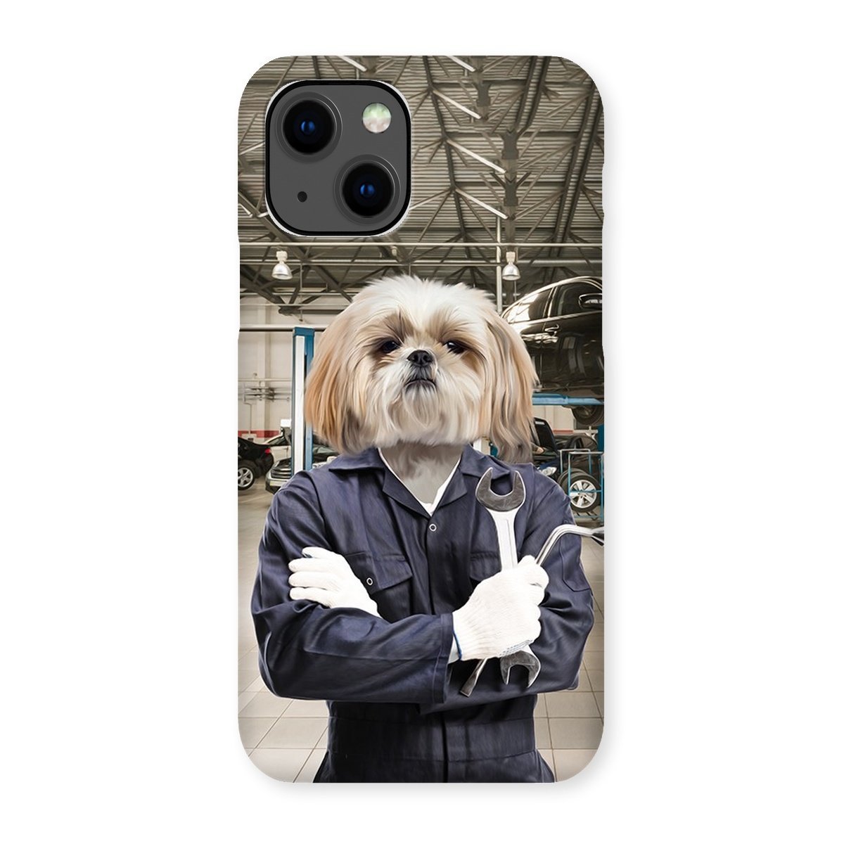 Pet Portraits | The Mechanic: Custom Pet Phone Case | Paw & Glory