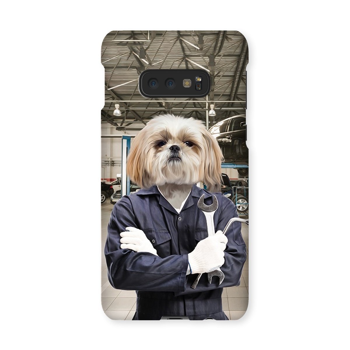 Pet Portraits | The Mechanic: Custom Pet Phone Case | Paw & Glory