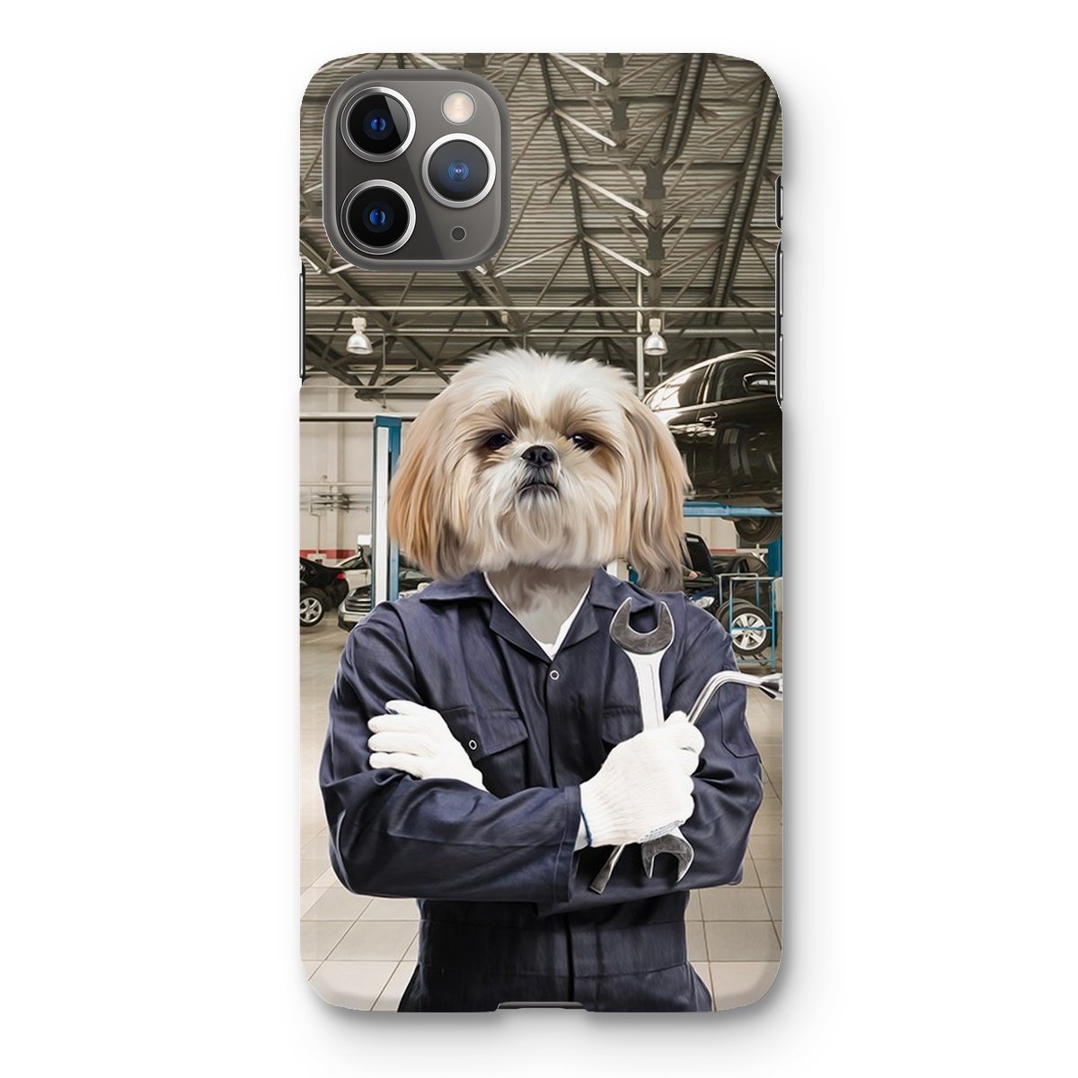 Pet Portraits | The Mechanic: Custom Pet Phone Case | Paw & Glory