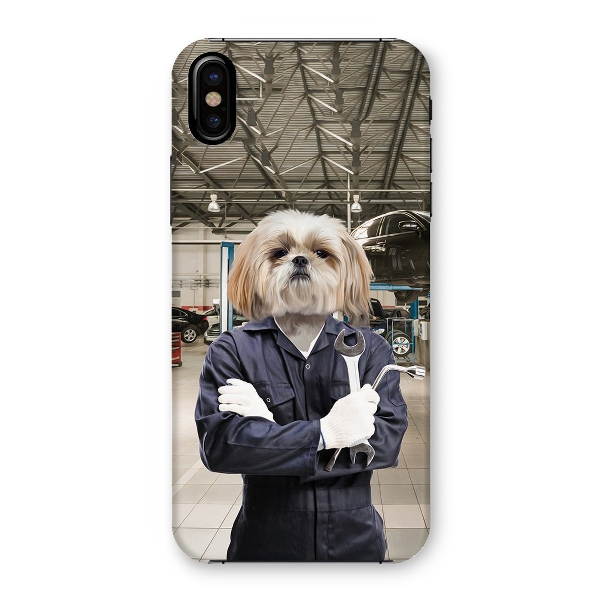 Pet Portraits | The Mechanic: Custom Pet Phone Case | Paw & Glory