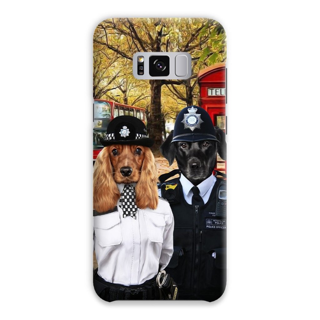 Pet Portraits | The Met Police Officers: Custom Pet Phone Case | Paw & Glory