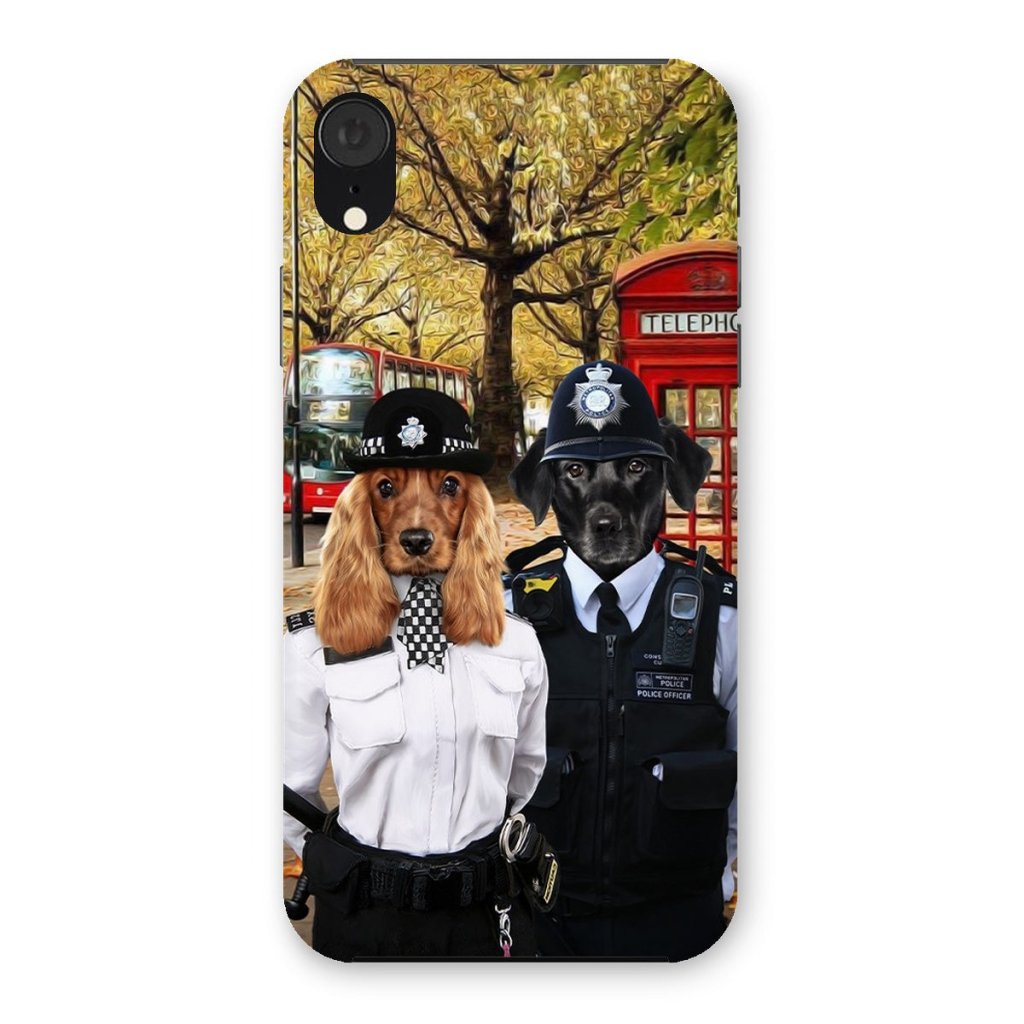 Pet Portraits | The Met Police Officers: Custom Pet Phone Case | Paw & Glory
