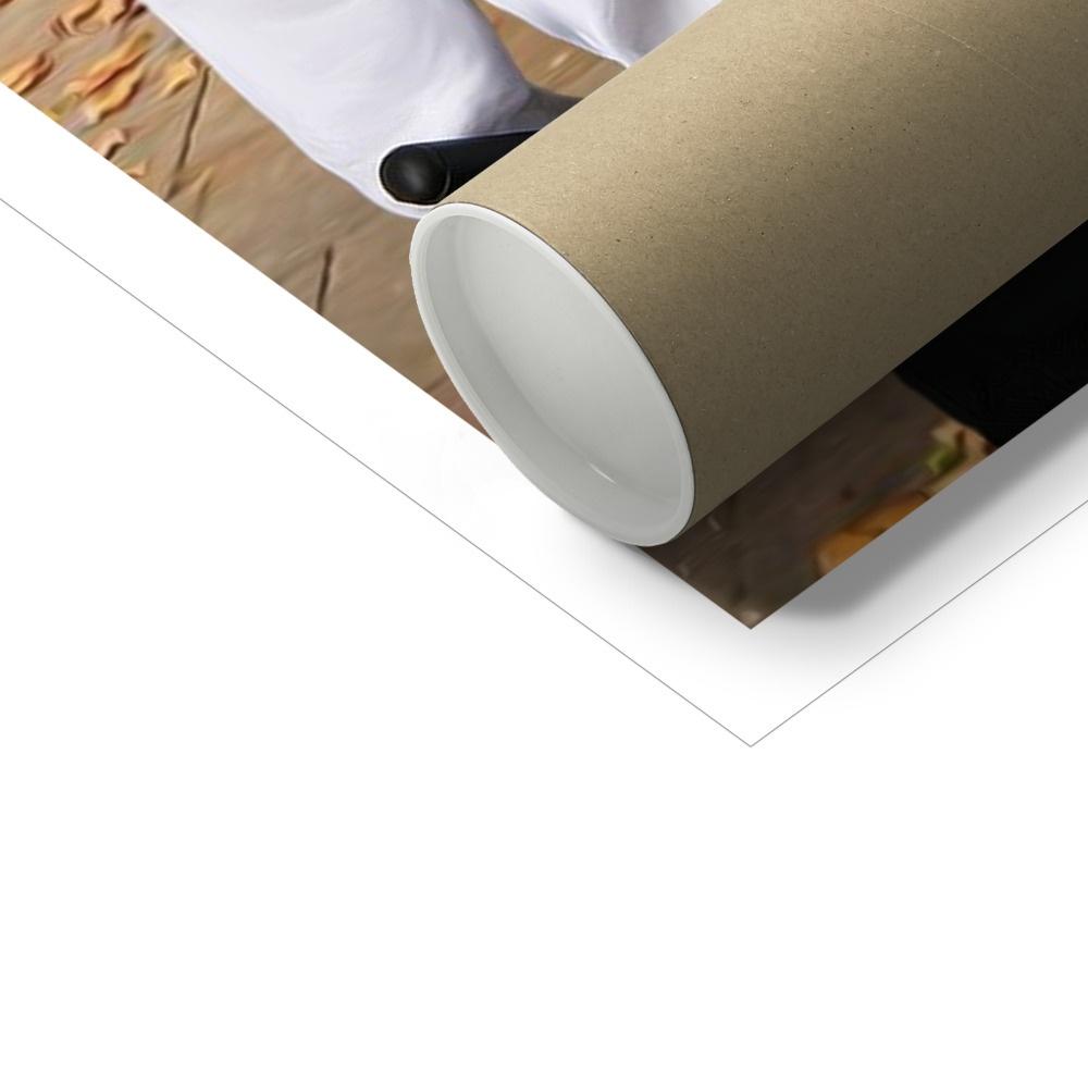 Pet Portraits | The Met Police Officers: Custom Pet Poster | Paw & Glory