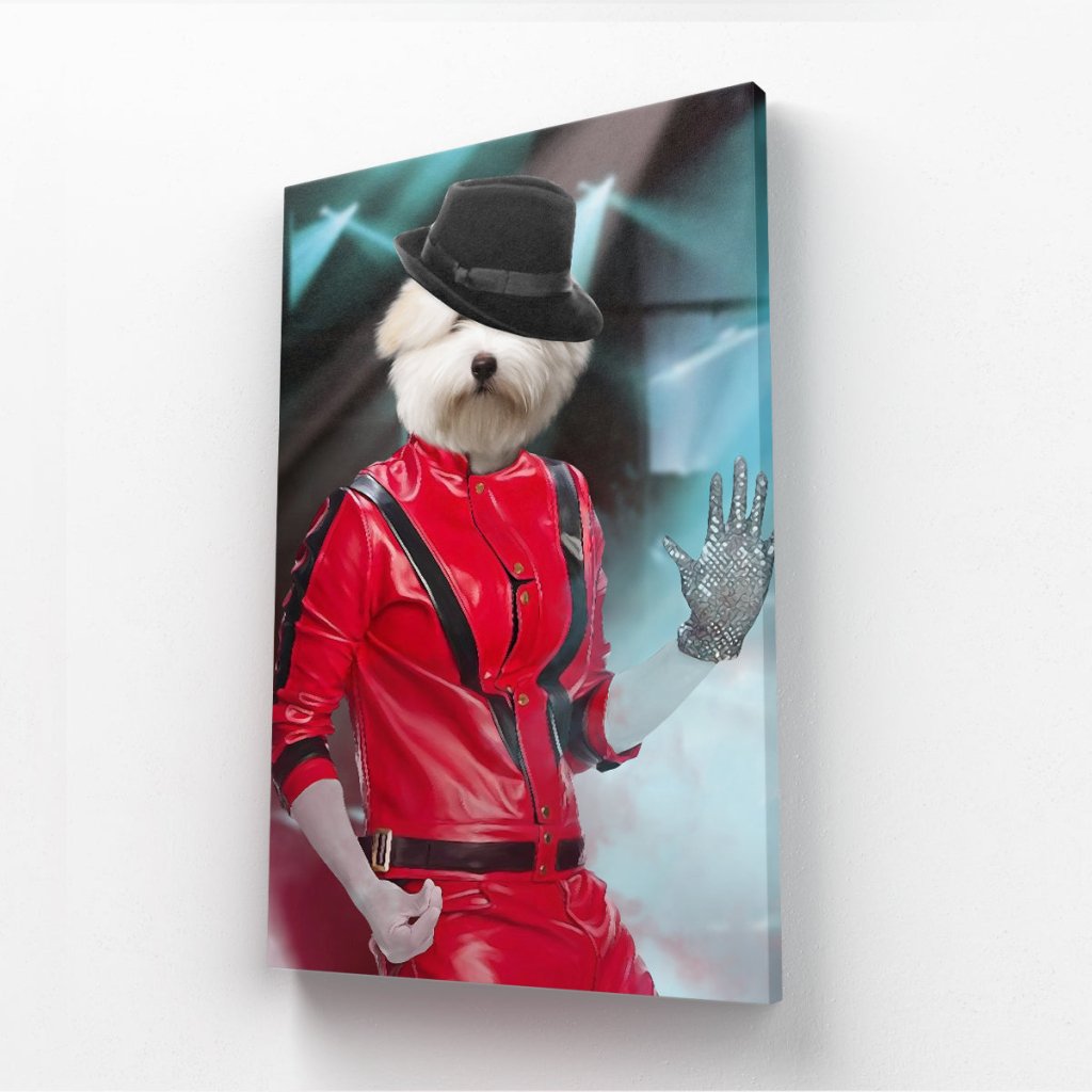Pet Portraits | The Michael Jackson: Custom Pet Canvas | Paw & Glory