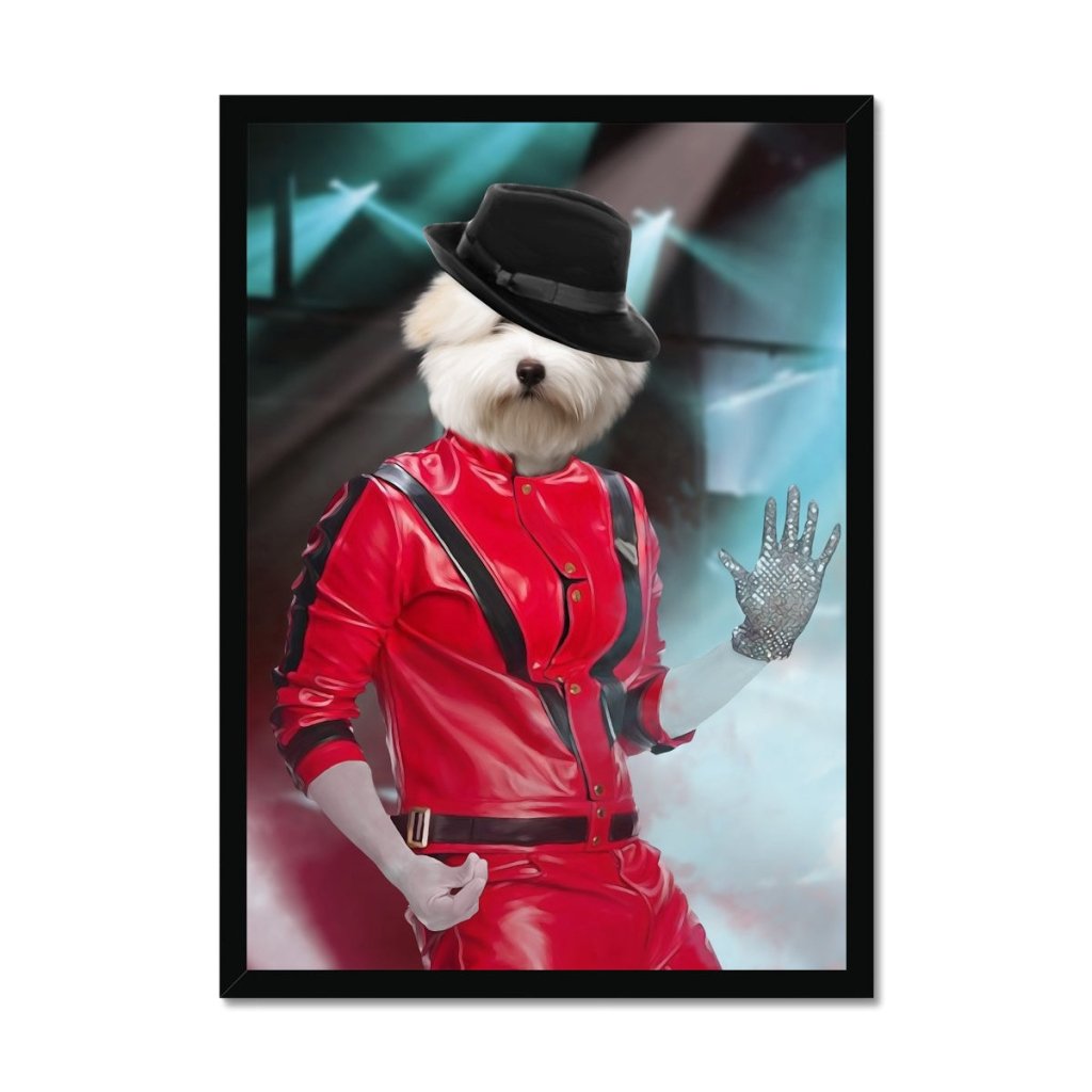 Pet Portraits | The Michael Jackson: Custom Pet Portrait | Paw & Glory