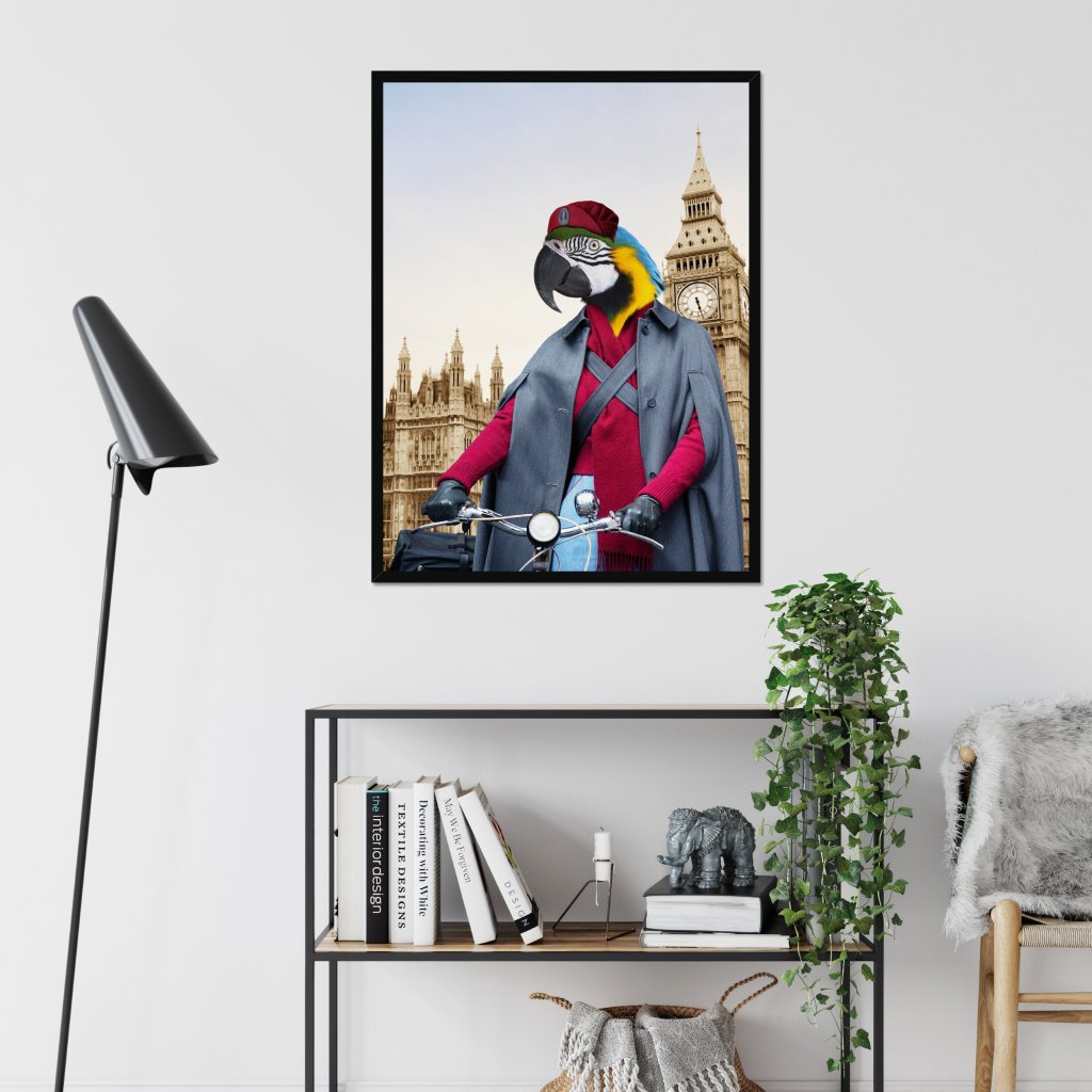 Pet Portraits | The Midwife (Call the Midwife Inspired): Animal Art Framed Portrait | Paw & Glory