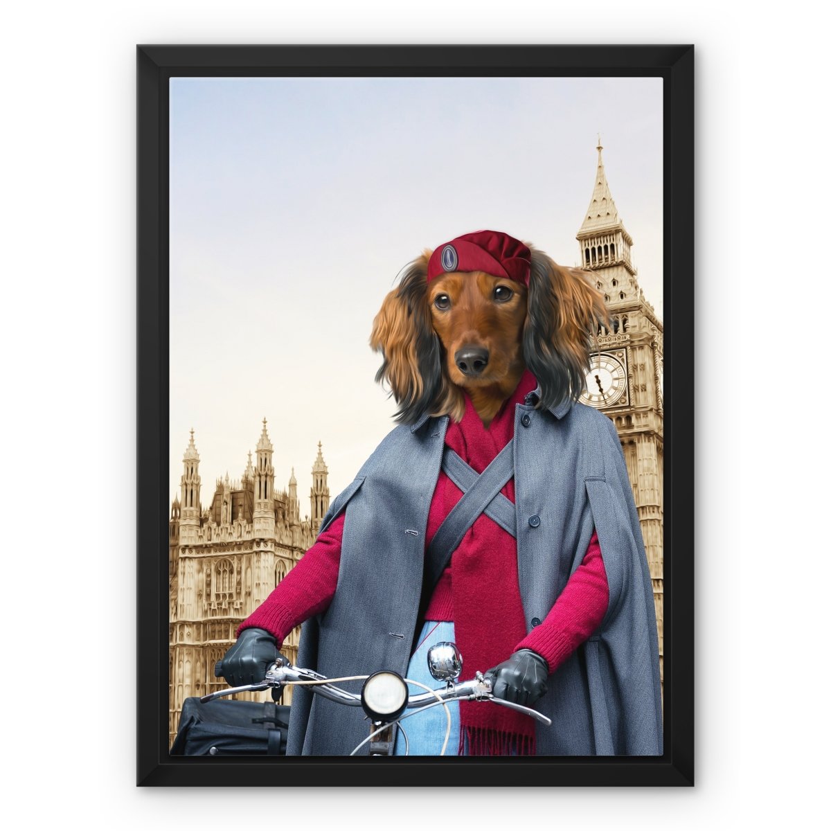 Pet Portraits | The Midwife (Call The Midwife Inspired): Custom Pet Canvas | Paw & Glory