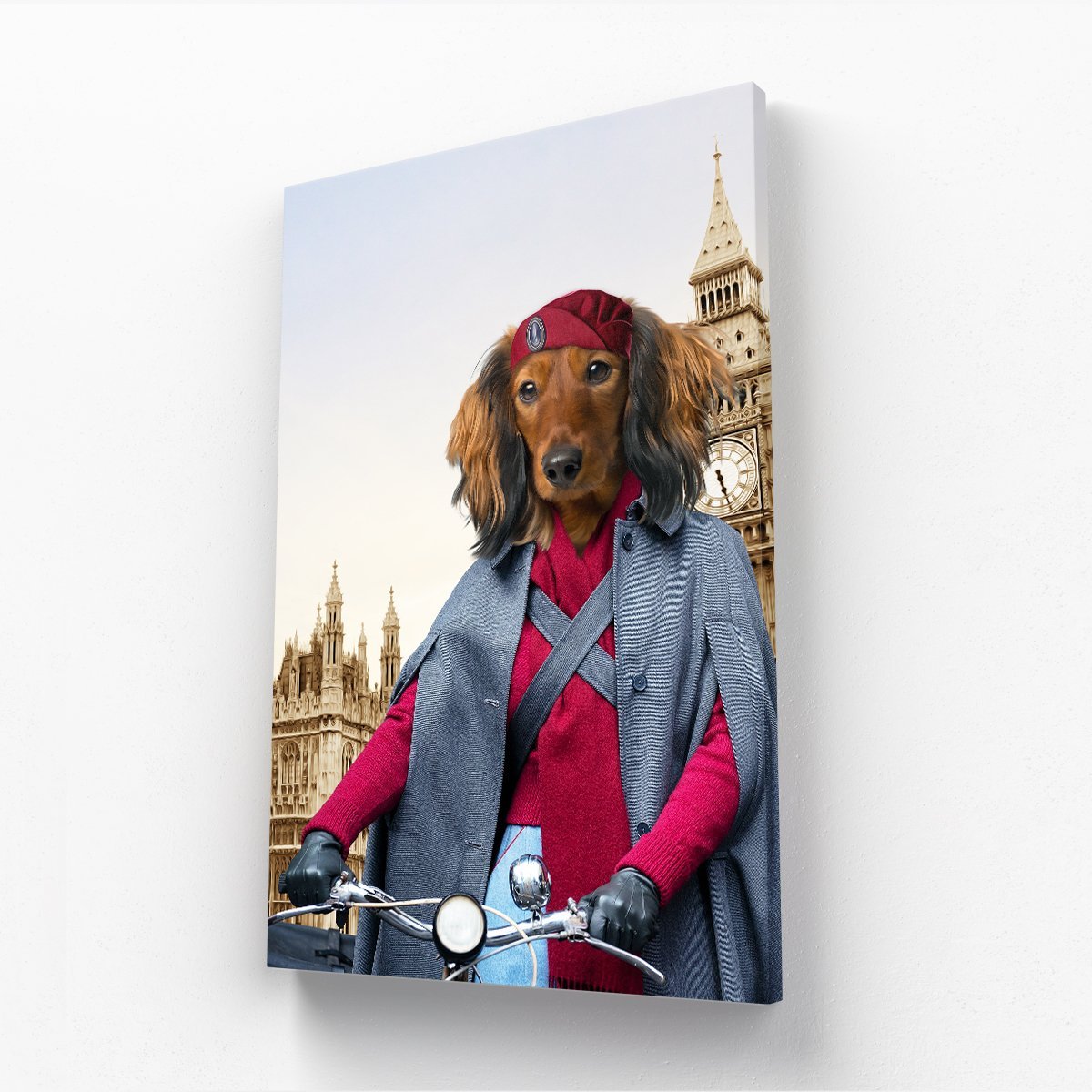 Pet Portraits | The Midwife (Call The Midwife Inspired): Custom Pet Canvas | Paw & Glory