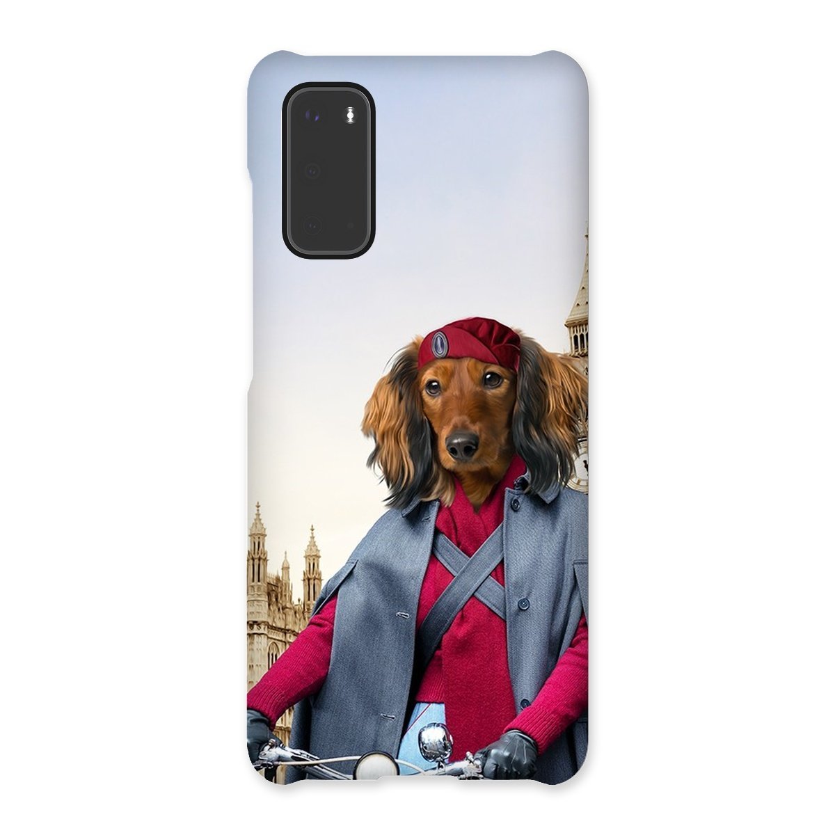 Vintage Midwife Custom Pet Phone Case | Custom Pet Artwork | Paw & Glory