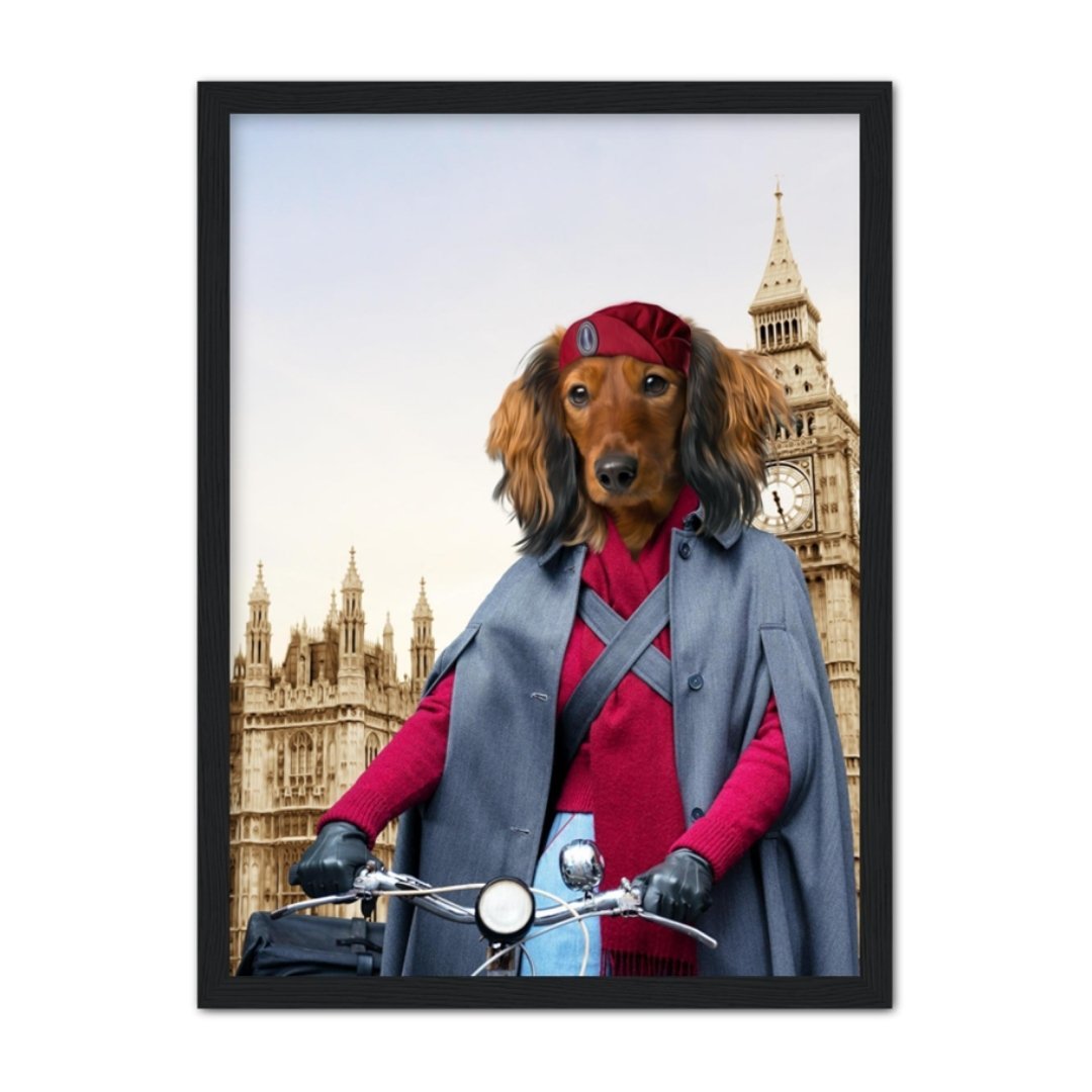 Pet Portraits | The Midwife (Call The Midwife Inspired): Custom Pet Portrait | Paw & Glory