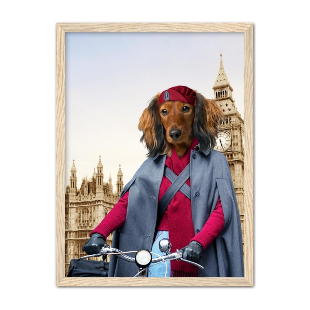 Pet Portraits | The Midwife (Call The Midwife Inspired): Custom Pet Portrait | Paw & Glory