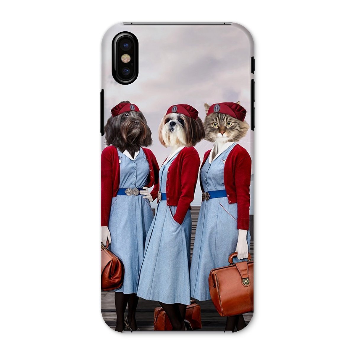 Pet Portraits | The Midwives (Call The Midwife Inspired): Custom Pet Phone Case | Paw & Glory