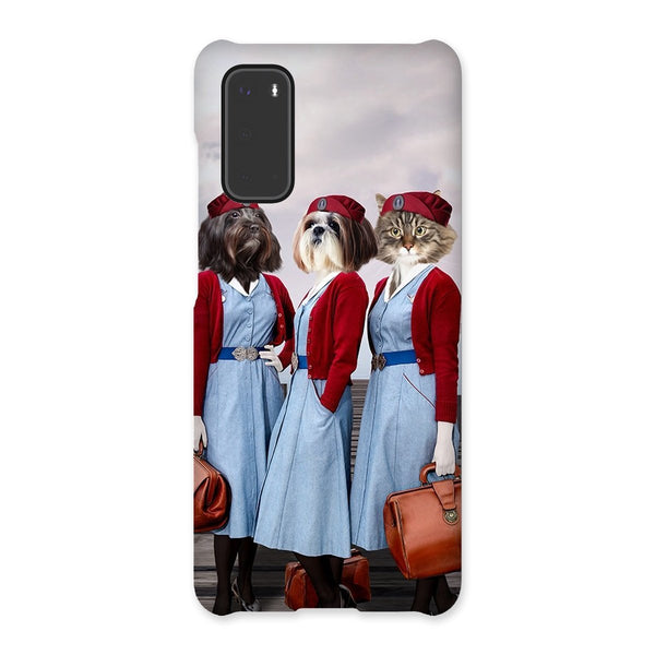 Vintage Midwives Custom Pet Phone Case | Custom Pet Artwork | Paw & Glory