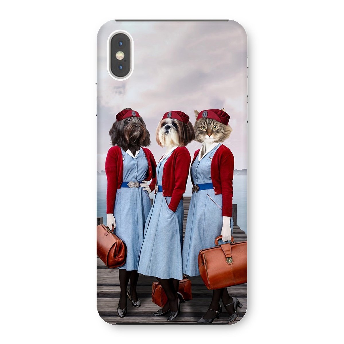 Pet Portraits | The Midwives (Call The Midwife Inspired): Custom Pet Phone Case | Paw & Glory