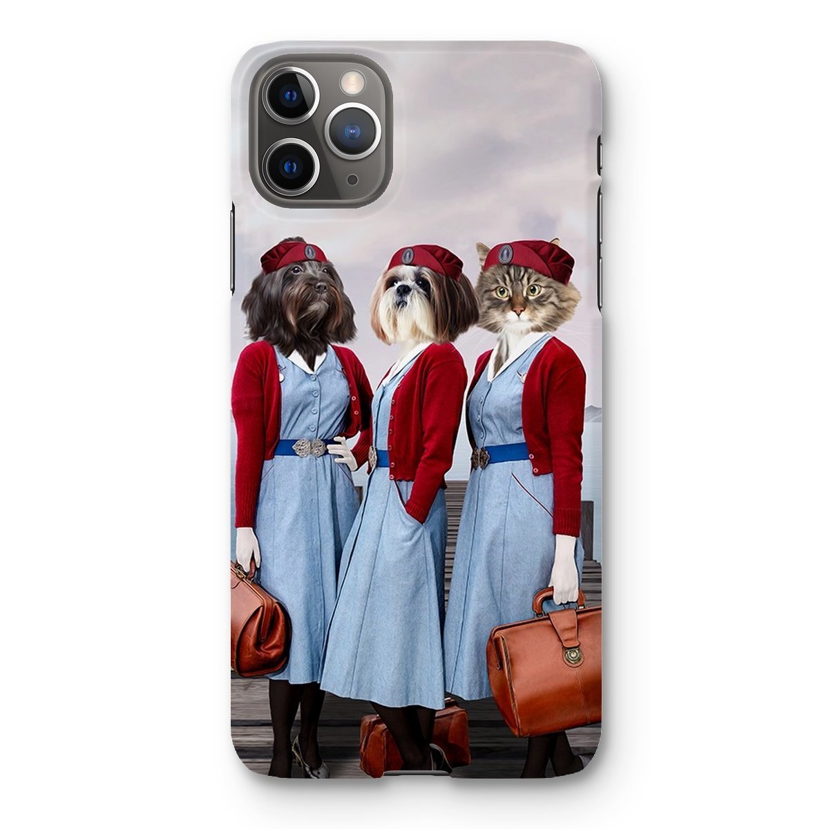 Pet Portraits | The Midwives (Call The Midwife Inspired): Custom Pet Phone Case | Paw & Glory