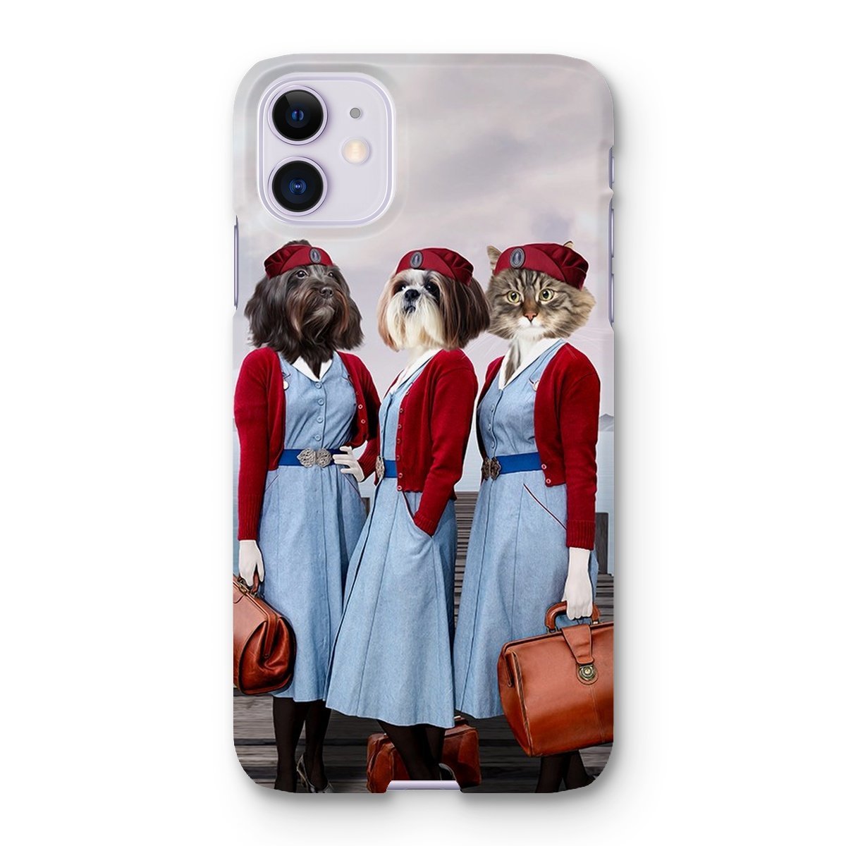 Pet Portraits | The Midwives (Call The Midwife Inspired): Custom Pet Phone Case | Paw & Glory