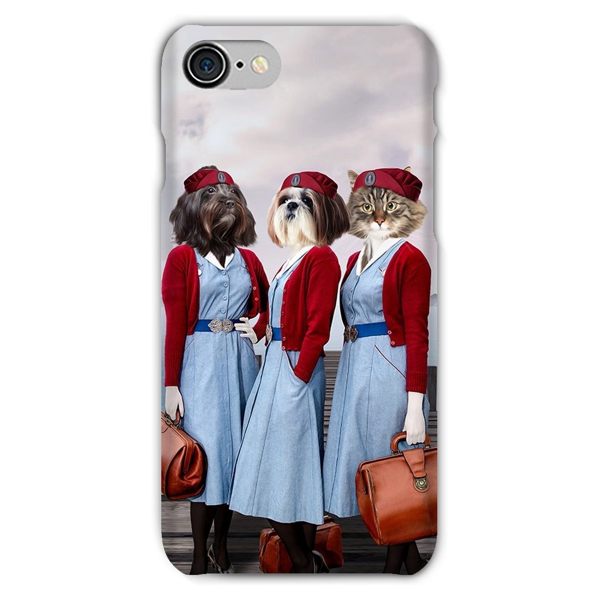 Pet Portraits | The Midwives (Call The Midwife Inspired): Custom Pet Phone Case | Paw & Glory