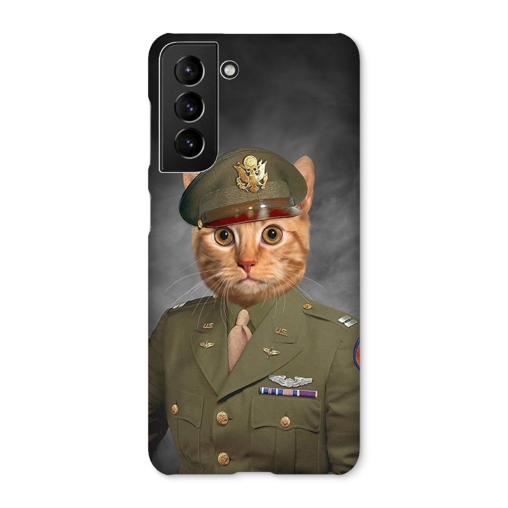 Pet Portraits | The Military Officer: Custom Pet Phone Case | Paw & Glory