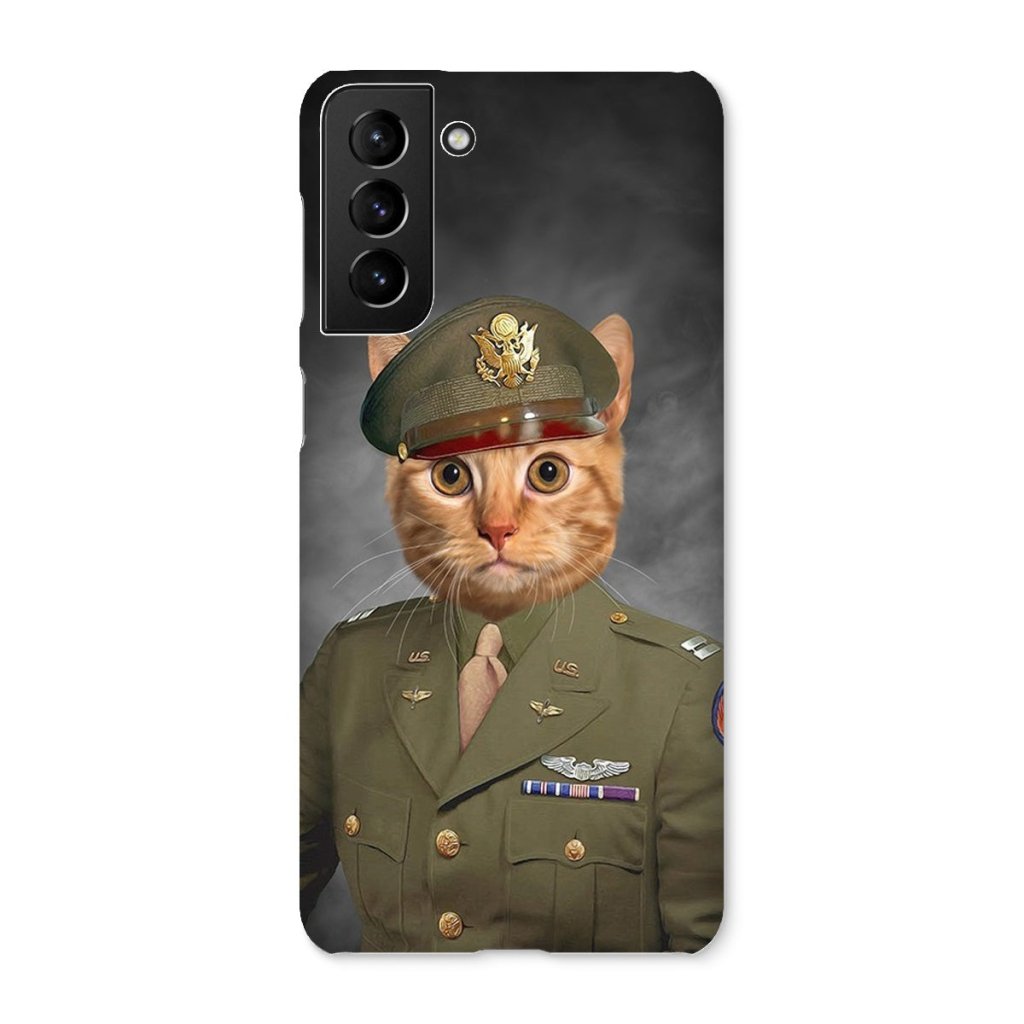 Pet Portraits | The Military Officer: Custom Pet Phone Case | Paw & Glory