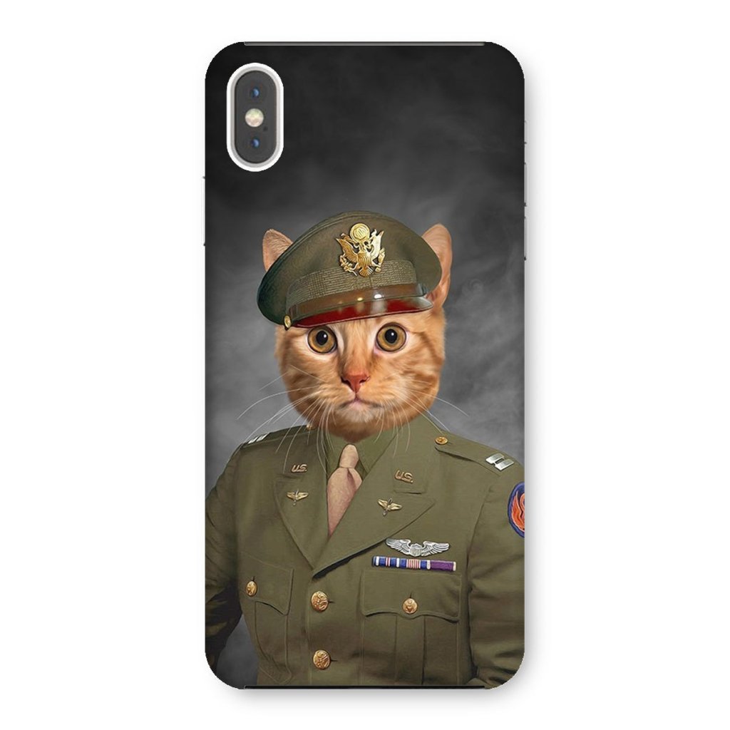 Pet Portraits | The Military Officer: Custom Pet Phone Case | Paw & Glory