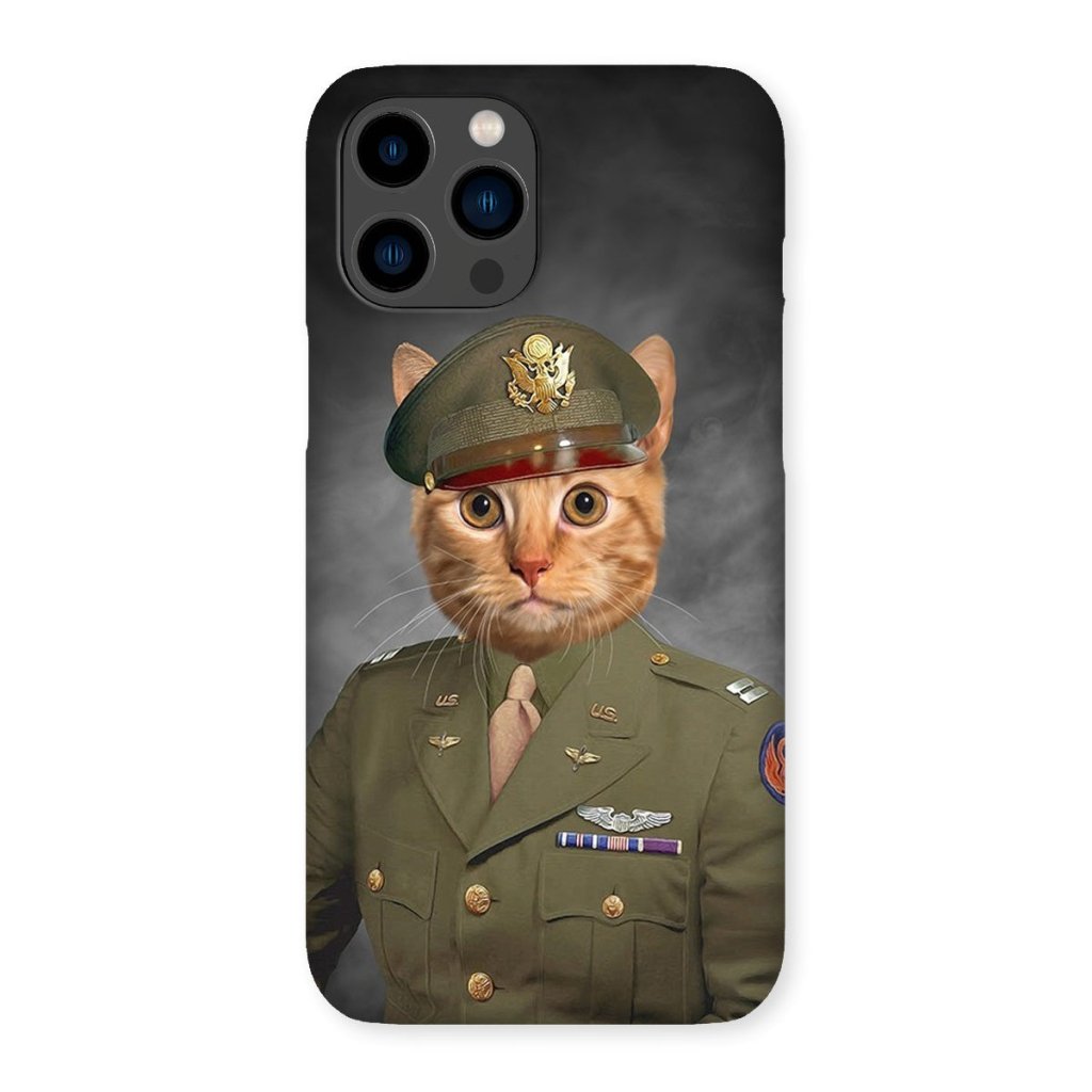 Pet Portraits | The Military Officer: Custom Pet Phone Case | Paw & Glory