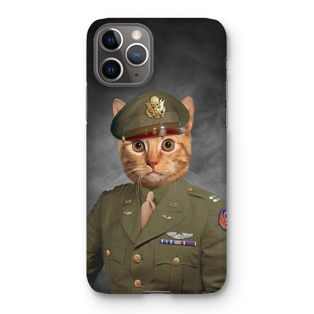Pet Portraits | The Military Officer: Custom Pet Phone Case | Paw & Glory