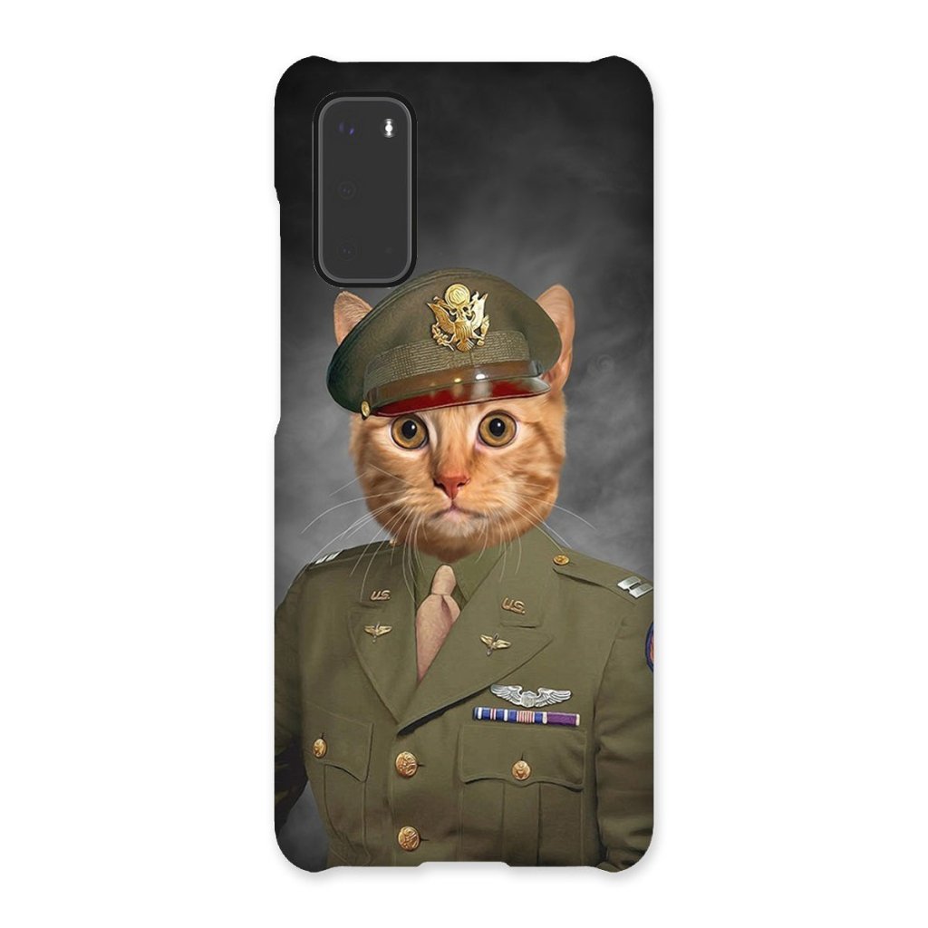 Pet Portraits | The Military Officer: Custom Pet Phone Case | Paw & Glory