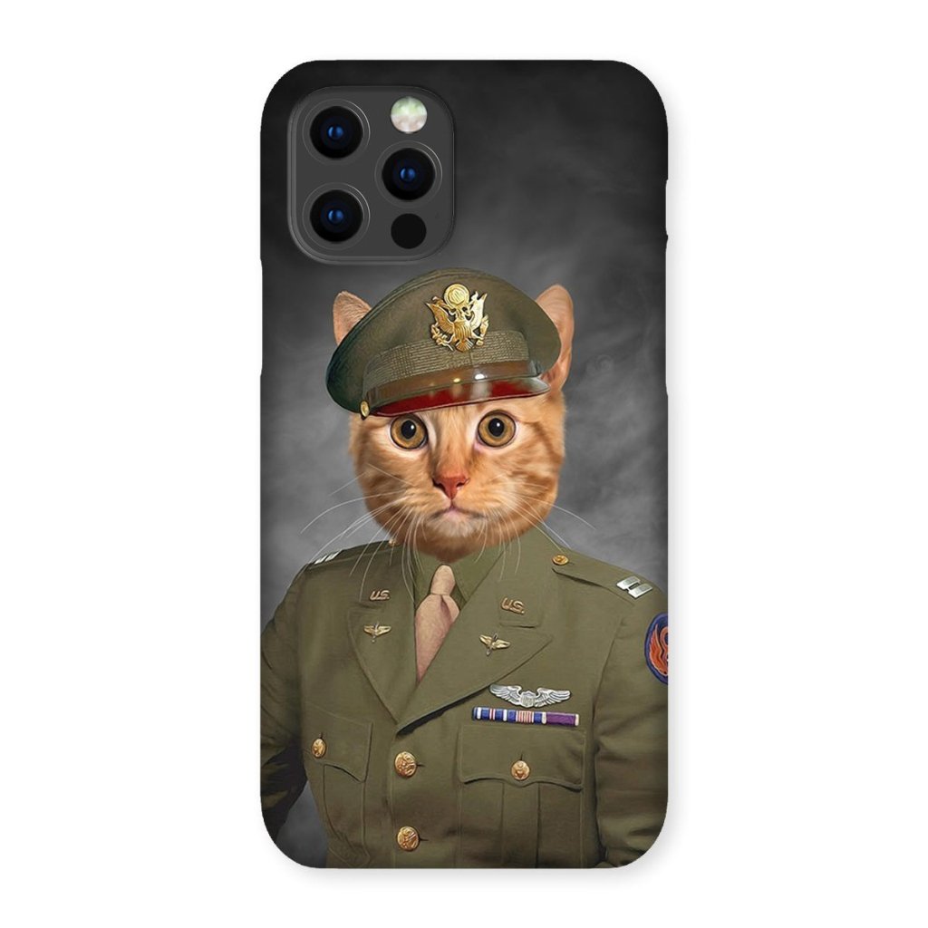 Pet Portraits | The Military Officer: Custom Pet Phone Case | Paw & Glory