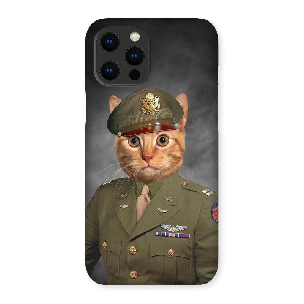 Pet Portraits | The Military Officer: Custom Pet Phone Case | Paw & Glory