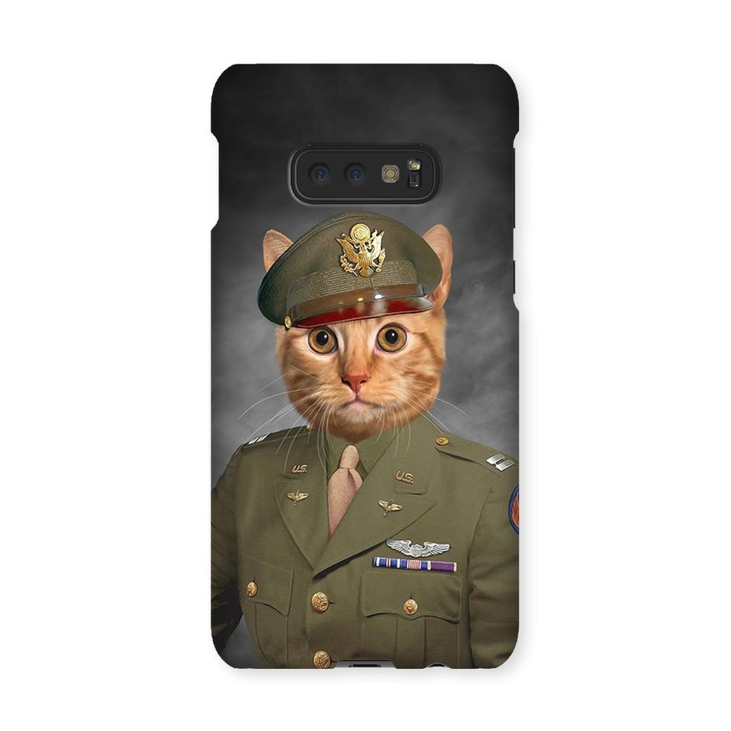 Pet Portraits | The Military Officer: Custom Pet Phone Case | Paw & Glory