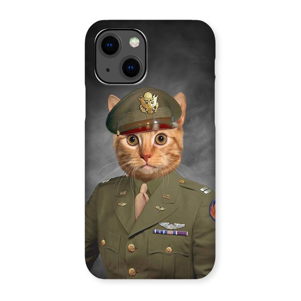 Pet Portraits | The Military Officer: Custom Pet Phone Case | Paw & Glory