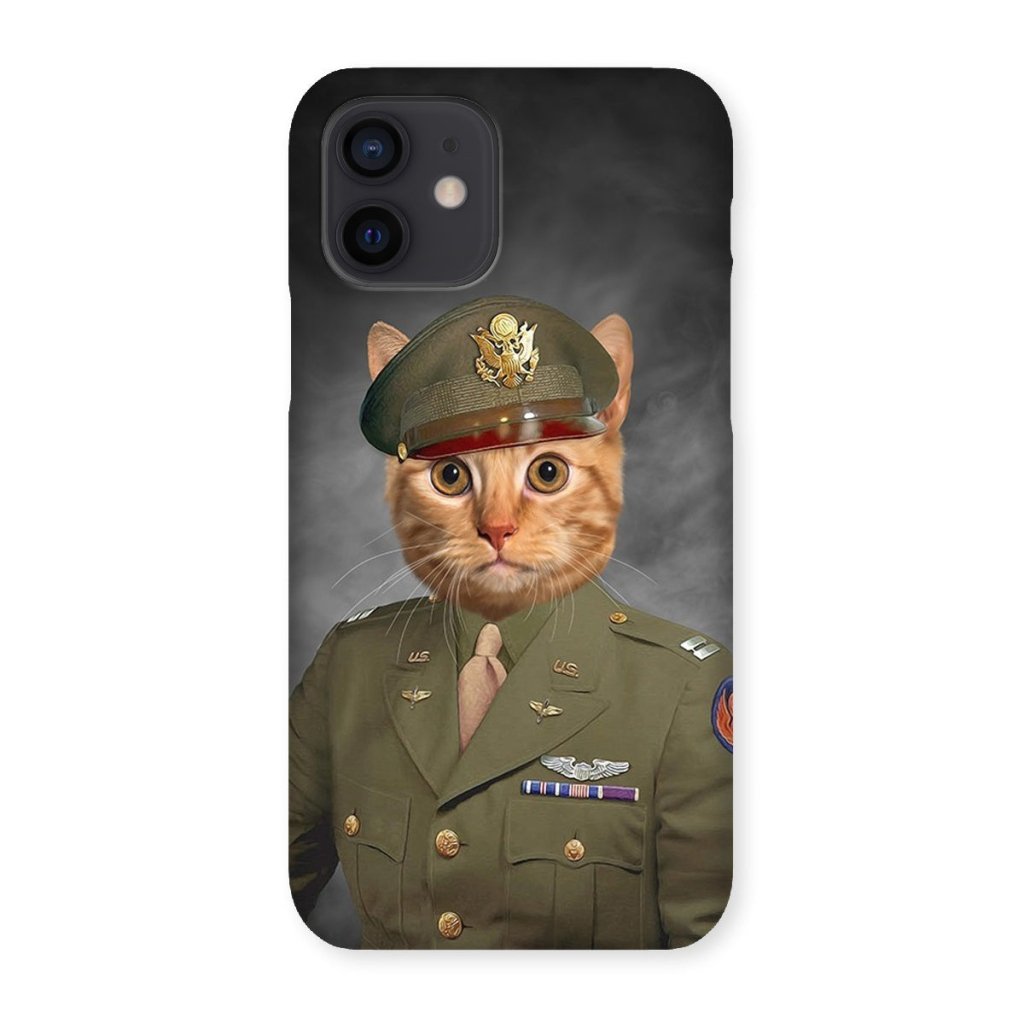 Pet Portraits | The Military Officer: Custom Pet Phone Case | Paw & Glory