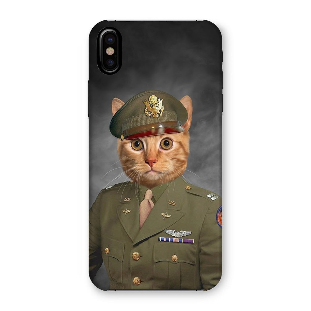 Pet Portraits | The Military Officer: Custom Pet Phone Case | Paw & Glory