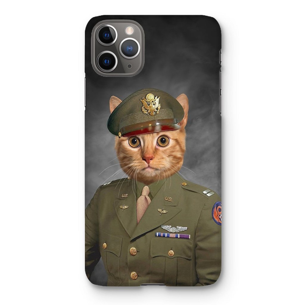 Pet Portraits | The Military Officer: Custom Pet Phone Case | Paw & Glory