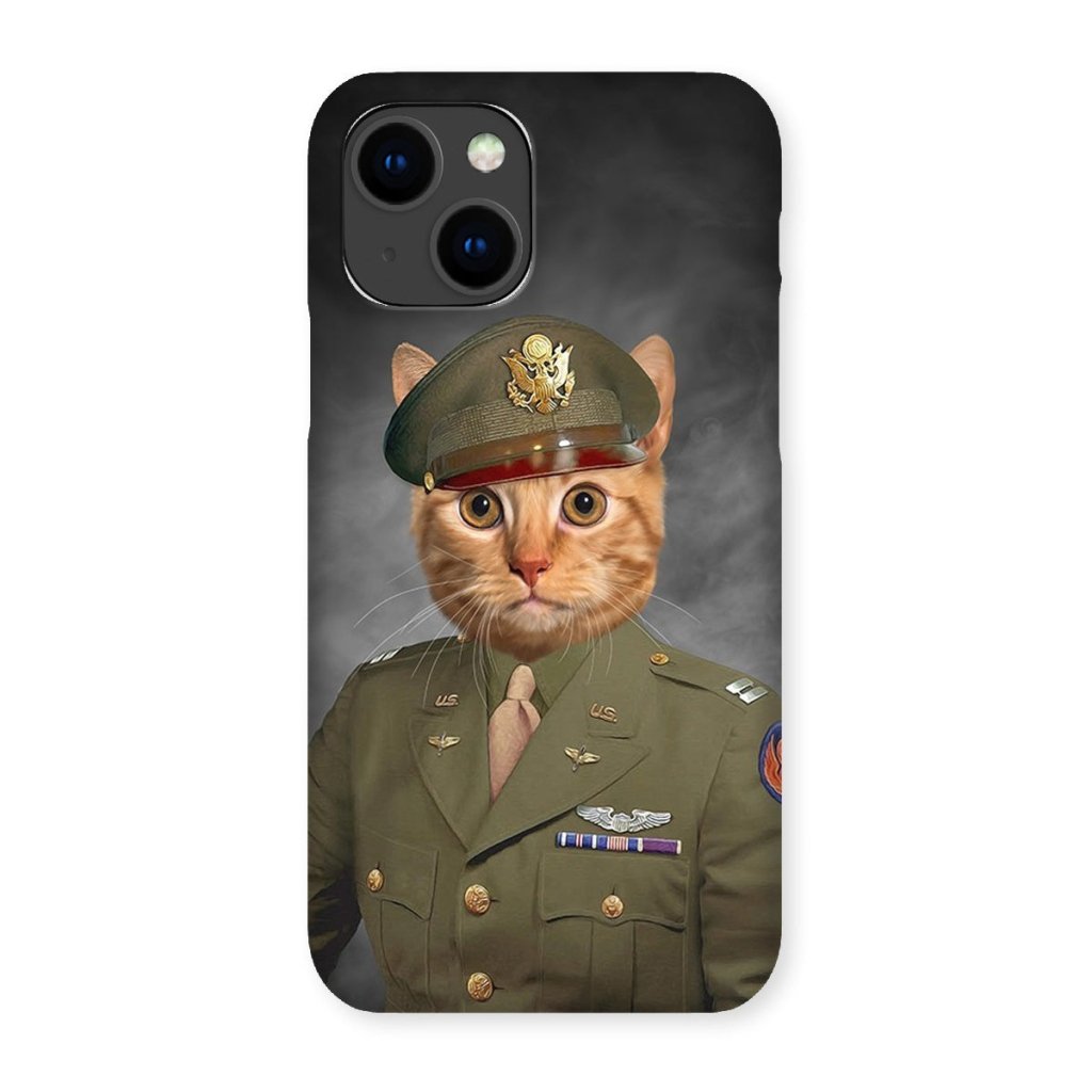 Pet Portraits | The Military Officer: Custom Pet Phone Case | Paw & Glory